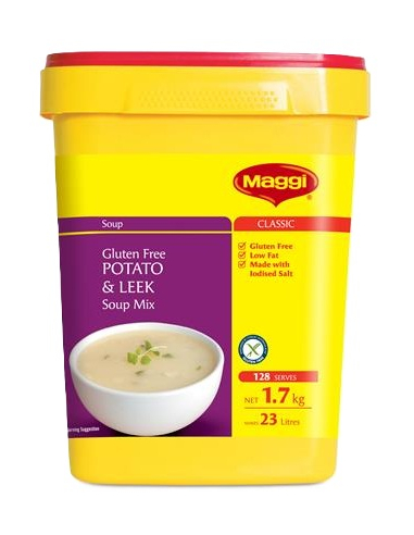 Maggi Soup Potato & Leek Gluten Free 1.7kg x 1