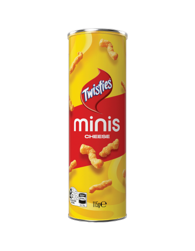 Twisties Minis Cheese Can 115g x 1