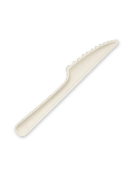 Biopak Knives Bagasse 15.5cm White 50 Pack x 1