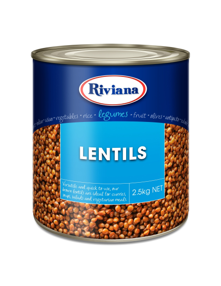 Riviana Lentils 2.5kg x 1