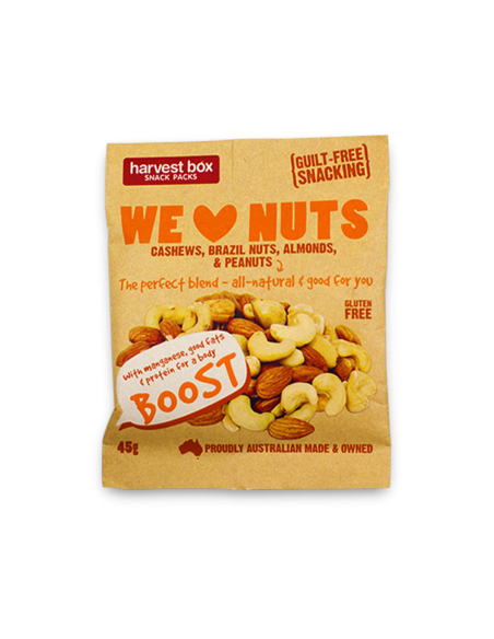 Harvest Box We Luv Nuts 45g x 10