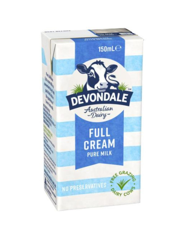 Devondale Milk Longlife Full Cream 150ml x 32