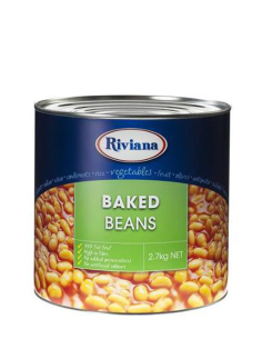 Riviana Foods Baked Beans 2.7kg x 1