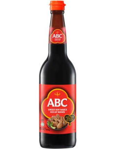 Abc Ketjap Manis (sweet Soy Sauce) Red Label 620ml x 1
