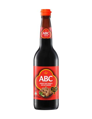 Abc Ketjap Manis (sweet Soy Sauce) Red Label 620ml x 1