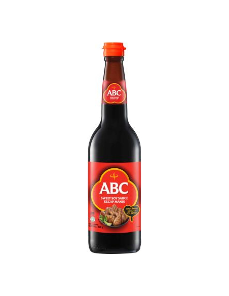 Abc Ketjap Manis (sweet Soy Sauce) Red Label 620ml x 1