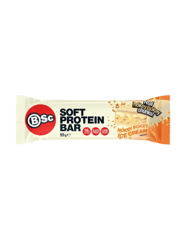 Bsc Soft Protein Hokey Pokey Ice Cream Bar 55g x12