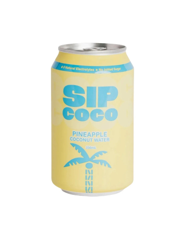 Sip Coco Coconut Pineapple 330ml x12