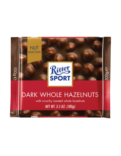 Ritter Sport Dark Whole Hazelnut 100g x 10
