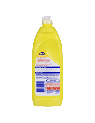 Ajax Citrus Burst Floor Cleane 750ml x 1