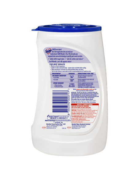 Sard Wonder Oxy Plus Eucalyptus Stain Soaker 1kg x 1