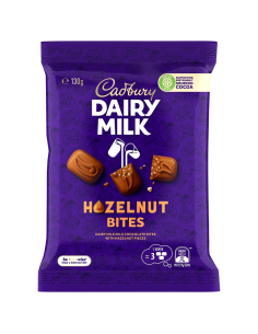 Cadbury Hazelnut Dairy Milk Chocolate Bites 130g x 1