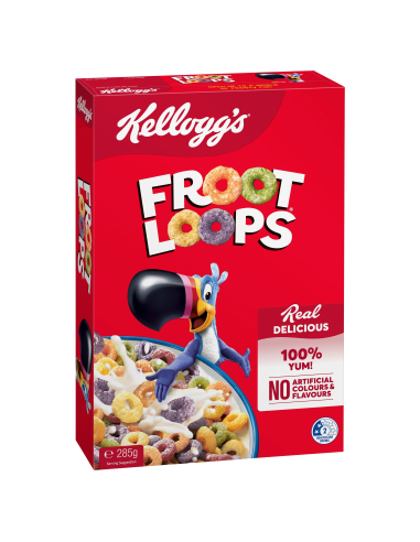 Kellogg's Fruit Loops 285g x 1