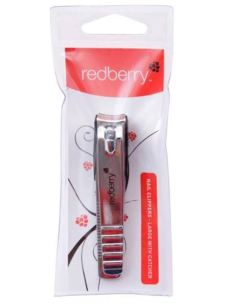 Redberry Large Nail Clippers With Catcher x 6