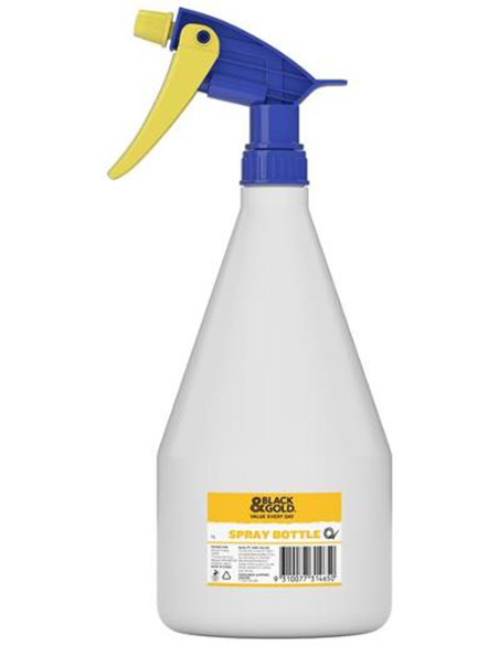 Black & Gold Spray Trigger 1ltr x 1