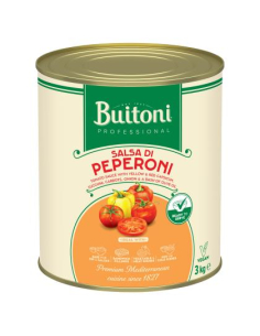 Buitoni Sauce Peperonata Sugo Ai Peperoni 3kg x 1