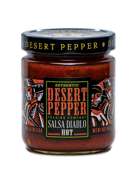 Desert Peppers Salsa Diablo 453g x 1