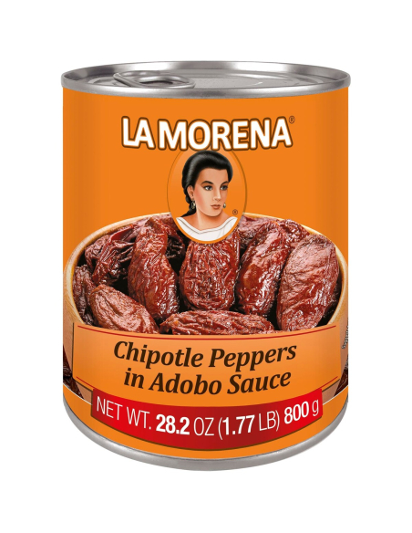 La Morena Chipotle Peppers in Adobo Sauce 800g x 1