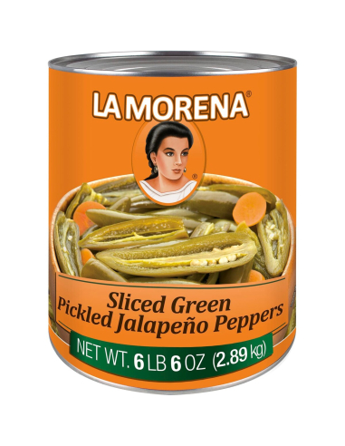 La Morena Sliced Green Jalapenos 200g x 1