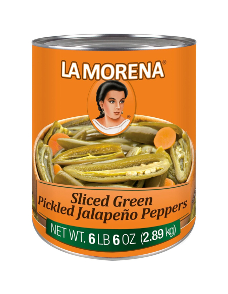 La Morena Sliced Green Jalapenos 200g x 1