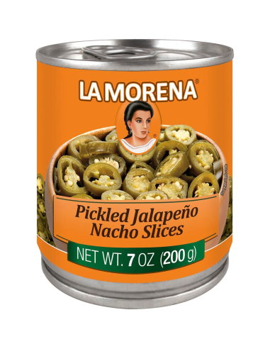 La Morena Nacho Sliced Green Jalapenos 200g x 1