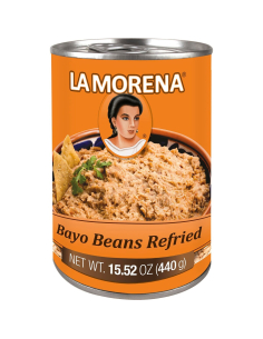 La Morena Refried Bayo Beans 440g x 1