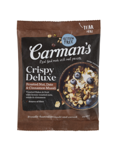 Carmans Muesli Crispy Deluxe Gluten Free 35g x 50