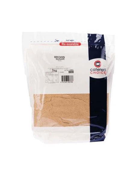 Caterers Choice Sugar Brown 3kg x 1