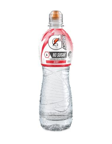 Gatorade Sports Drink Berry No Sugar G-active Gatorade 600ml x 12