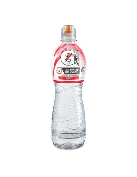 Gatorade Sports Drink Berry No Sugar G-active Gatorade 600ml x 12