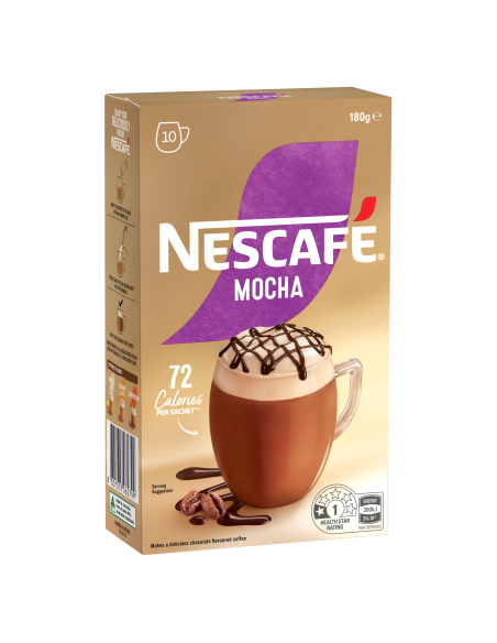 Nescafe Mocha Coffee Mixes 10 Pack x 6