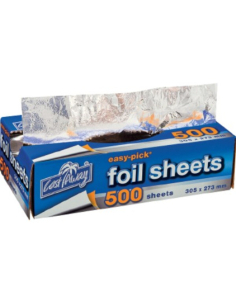 Castaway Foil Sheets Large 305 X 273mm 500 Pack x 1
