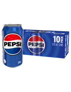 Pepsi Cola Soft Drink 375ml x 10