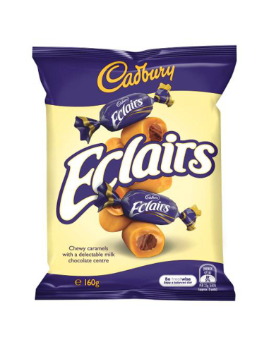 Cadbury Chocolate Eclairs 160g x 16