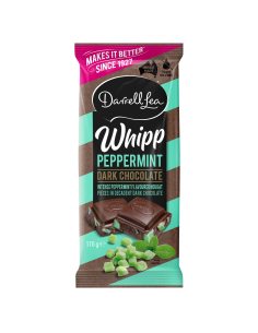 Darrell Lea Peppermint Whip Dark Chocolate Block 170g x 17
