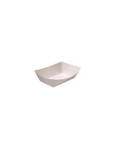 Cast Away Tray Cardboard White 3 125 Pack x 1