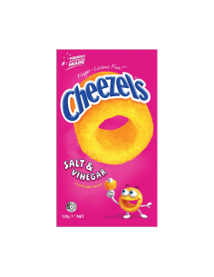 Cheezels Salt & Vinegar 125g x 1