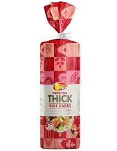 Sunrice Rice Cakes Original Thick 150g x 1