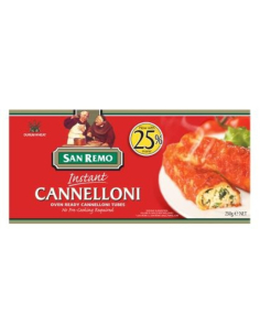 San Remo Pasta Cannelloni Instant 250g x 1