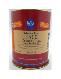 Krio Krush Seasoning Taco 2kg x 1