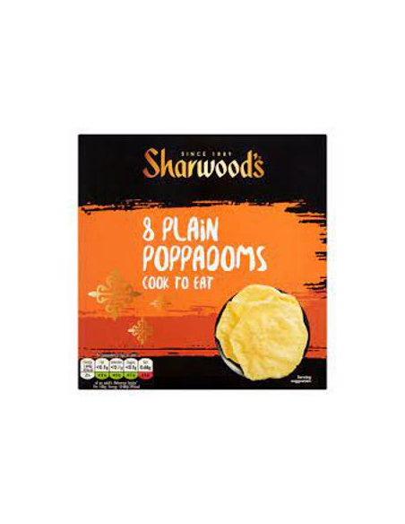Sharwoods Pappadums Low Fat 94g x 1