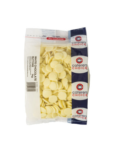 Caterers Choice Chocolate Buttons White 1 kg x 1