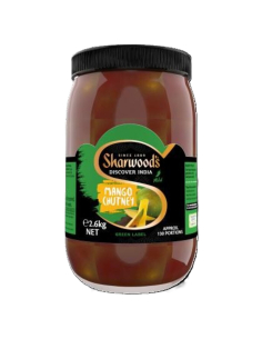 Sharwoods Chutney Mango Green Label 2.6 kg x 1
