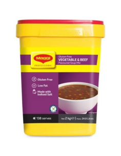 Maggi Soup Beef & Vegetable Gluten Free 2 kg x 1