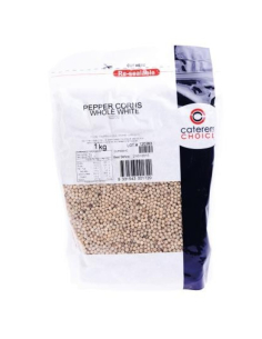 Caterers Choice Peppercorns White Whole 1 kg x 1