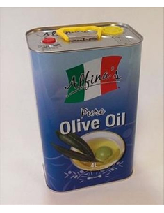 Alfinas Oil Olive Pure 4ltr x 1