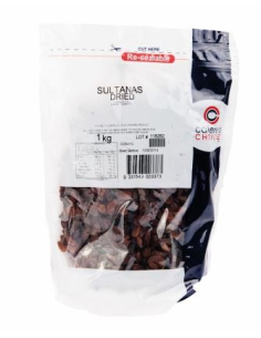 Caterers Choice Sultanas Imported 1kg x 1