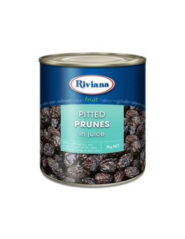 Riviana Prunes Pitted In Juice 3kg x 1