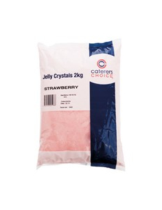 Caterers Choice Jelly Strawberry 2kg x 1