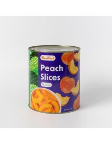Dewfresh Peaches Sliced In Juice 3kg x 1